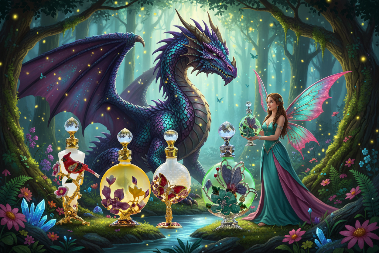 Teenker's Enchanted Forest - Dragon Fairy All Bottles